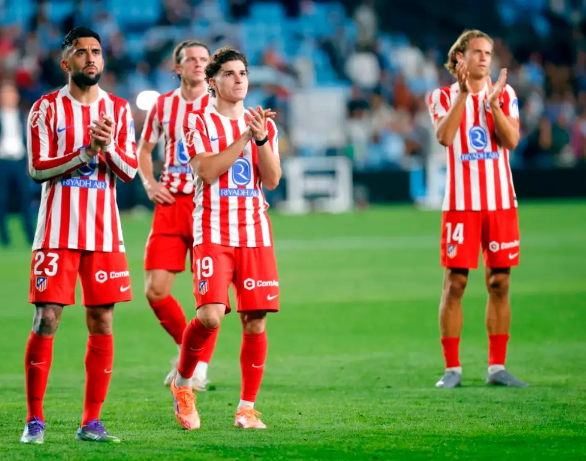 【马竞祝您中秋快乐】1-1客场战平塞尔塔,马竞连续7轮联赛不败